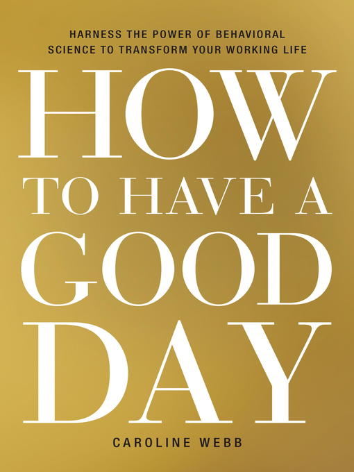 Cover image for How to Have a Good Day